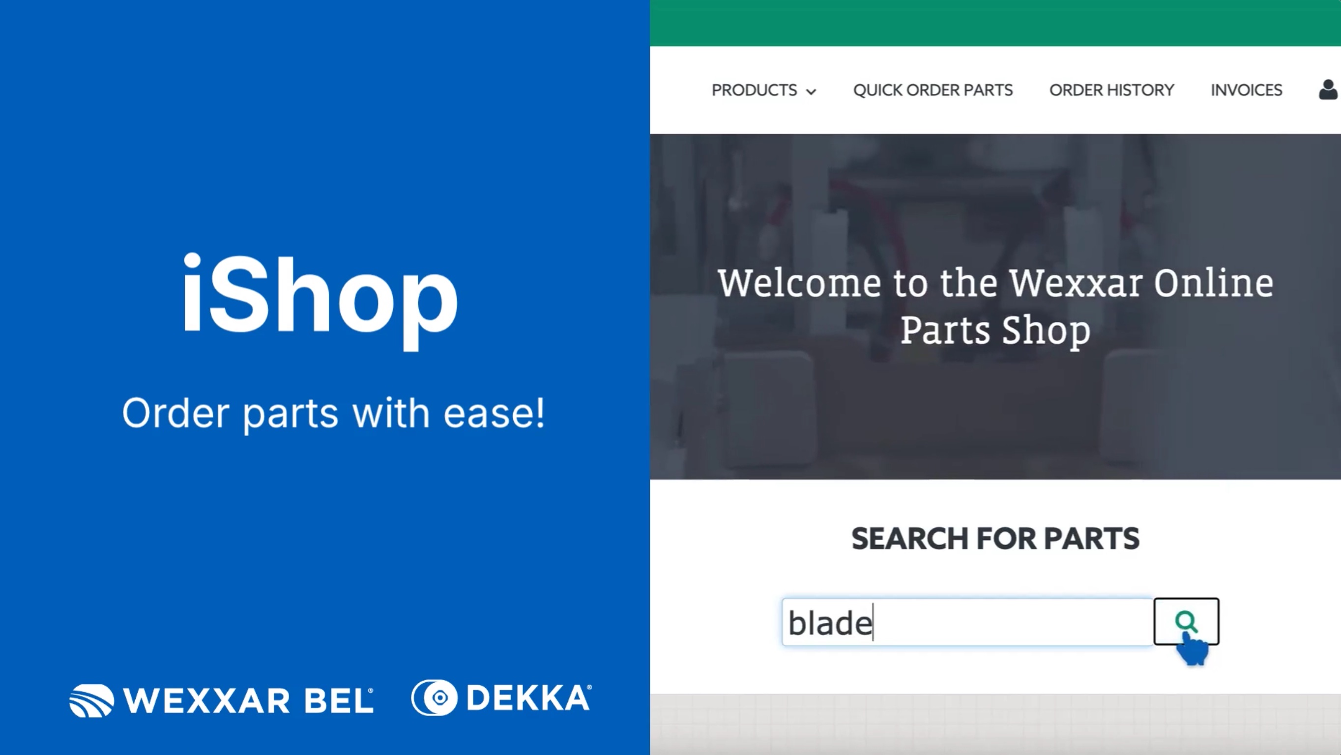 Wexxar iShop Banner